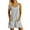 Black, variant on Women Fashion Striped Print Crew Neck Dress Casual Sleeveless Dress With Pockets Short Dress