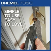 Dremel 7350-5W 4V-Cordless Single Speed Rotary Tool with Integrated 2Ah Li-Ion Battery & 7 Accessories