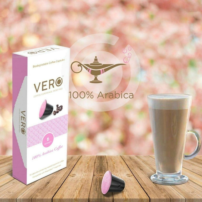 VERO Nespresso Compatible Coffee Capsules, Perfect Mix Assorted Pack Coffee  Pods, Includes 50 Coffee Capsules, Sampler Pack of 14 Nespresso Pods