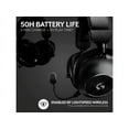 thumbnail image 4 of Logitech G PRO X 2 LIGHTSPEED Wireless Gaming Headset, Detachable Boom Mic for PC, PS5, PS4, Nintendo Switch, Black, 4 of 11