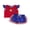 Red Blue-Flag, variant on BemeyourBBs Toddler Baby Girl 4th of July Outfit Patriot Independent Day Summer Clothes I Love USA Letter Embroidery Fly Sleeves Shirt Tops Star-Stripe Ruffled Shorts Set Baby Fourth of July Outfit