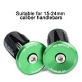 thumbnail image 1 of Road Bike Handlebars Grip Ends Cap Racing Handle Bar Road Bike Handlebar Grip Ends Cap Locks For Cycling Bicycle Accessories Green, 1 of 6