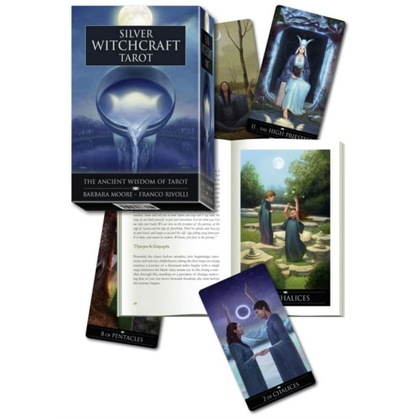 Silver Witchcraft Book and Card Set, 160pp and 78 full cards (Paperback) - Walmart.com