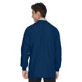 thumbnail image 1 of Landau Essentials Vestes de Sarrau à 5 Poches pour Hommes - Coupe Classique et Décontractée, Col Ras du Cou, devant à Boutons-Pression, Sarraus d'Échauffement 7551, 1 of 6