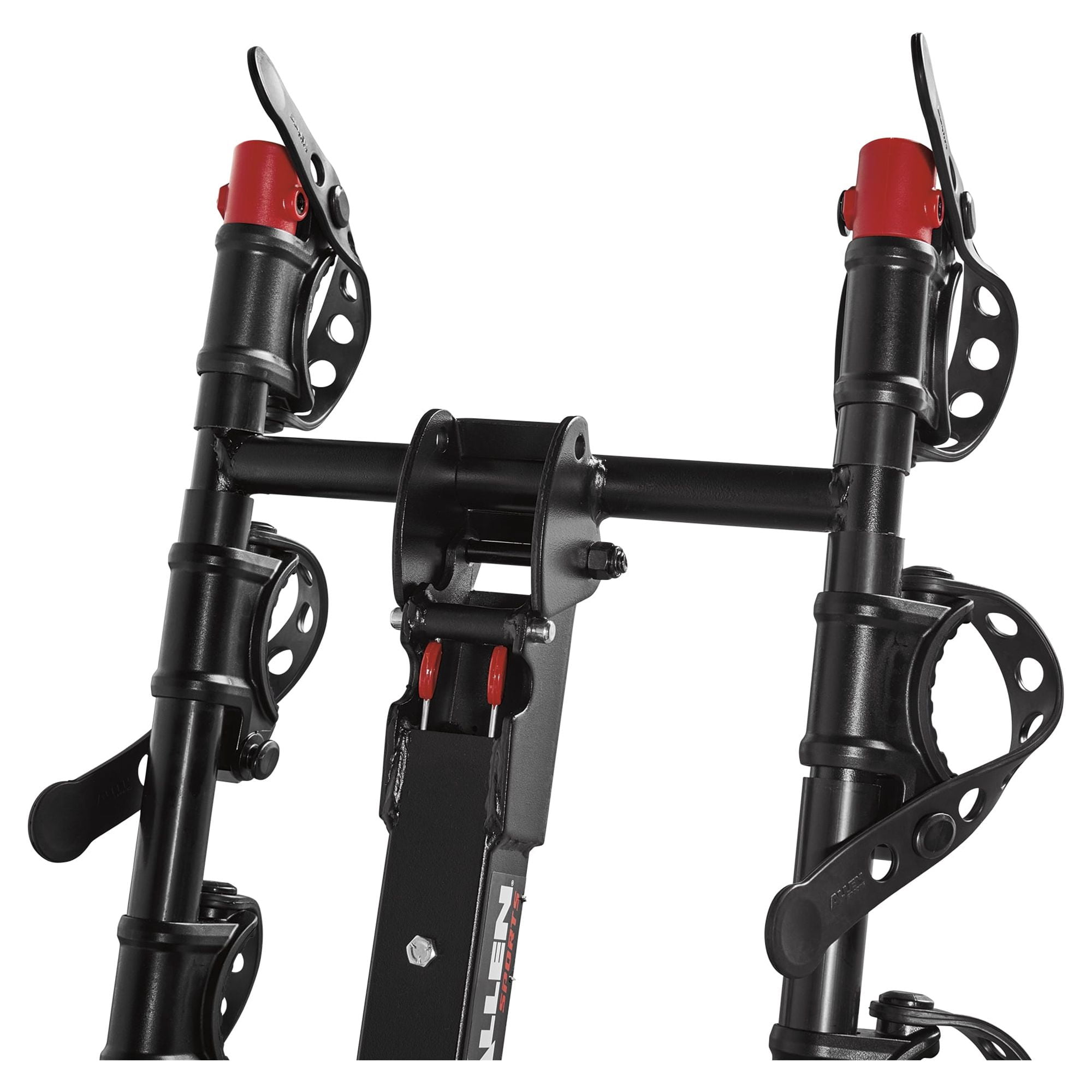 Allen Sports Premier Locking Quick Install 5 Bicycle Hitch Mounted Bike  Rack Carrier, QR555 