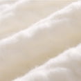 thumbnail image 6 of Men's V Neck Cable Knit Sweater with Faux Shirt Collar Long Sleeve Pullover Top, 6 of 9