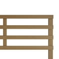 thumbnail image 4 of Castle Place Simple Full, Queen Wooden Slat Headboard, Light Oak, 4 of 7