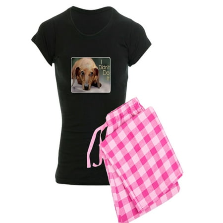 

CafePress - I Didn t Do It Dachshund - Women s Dark Pajamas