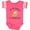 Football Pink and White, variant on Inktastic 1st Fathers Day Baby Girl Girls Baby Bodysuit