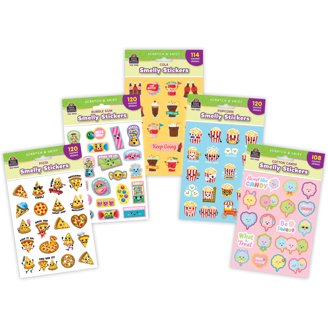 Wonderfully Wild Circles Mini Stickers Valu-Pak, 1144 Per Pack, 6