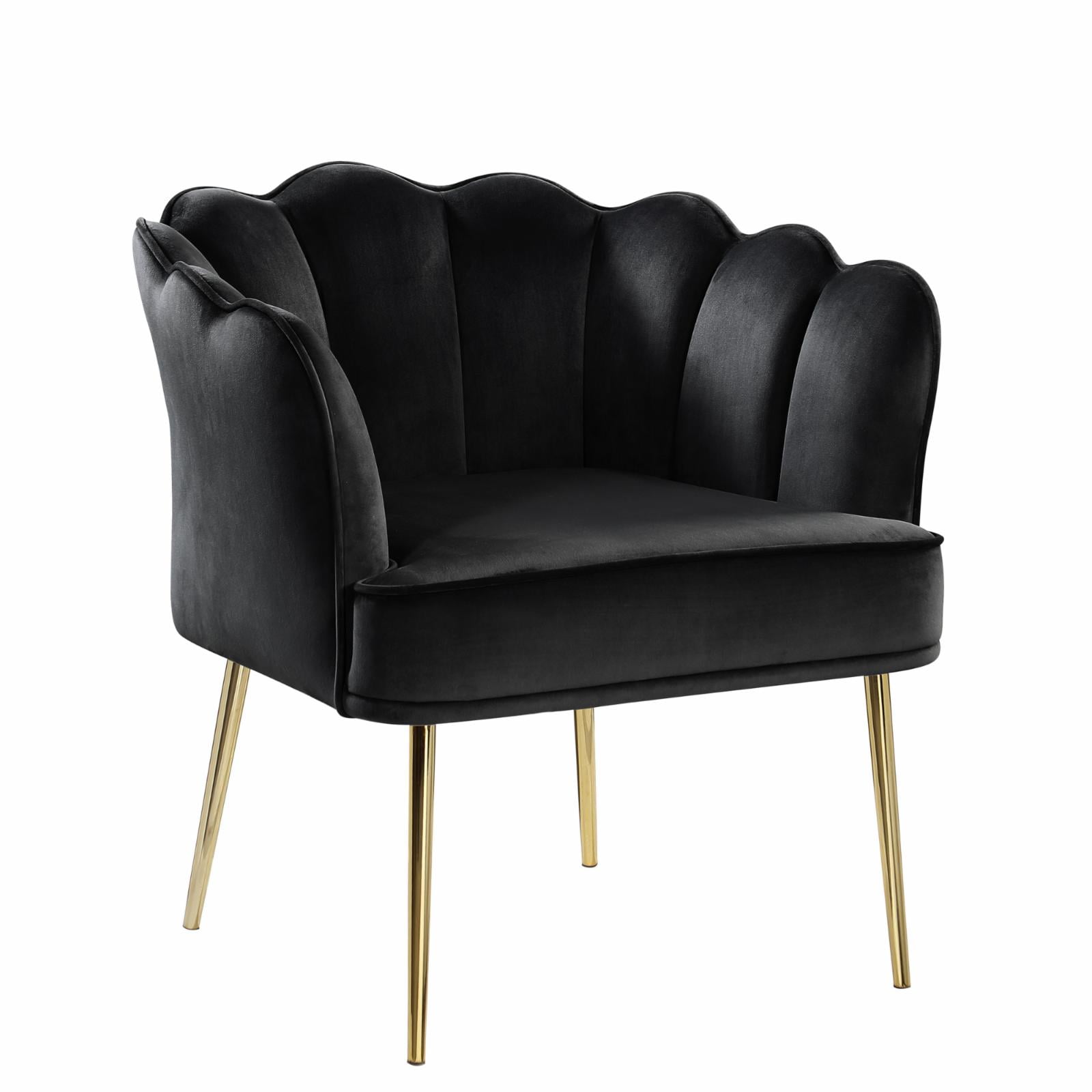 Carter velvet sale accent chair