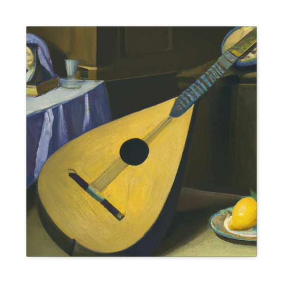 Mandolin in Fauvism - Canvas