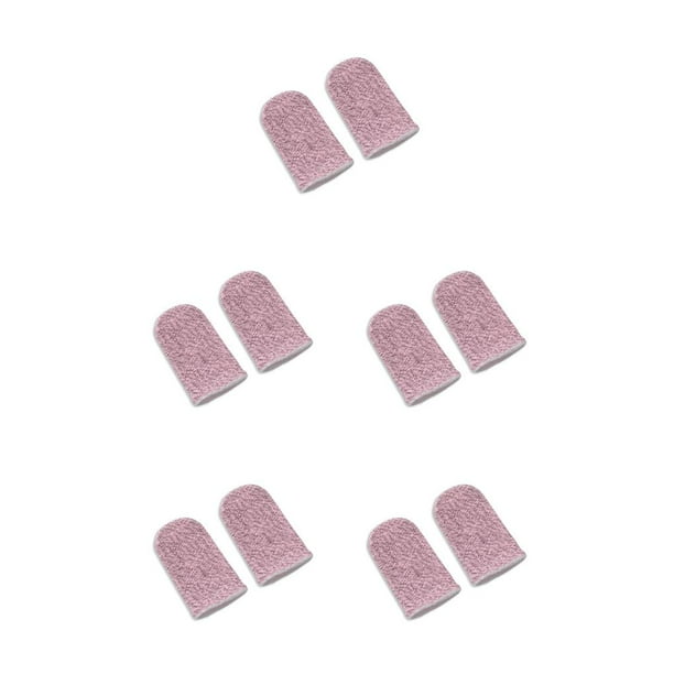Seitruly Juego de 2 piezas antideslizantes para la punta del dedo, fundas para móvil, juego de pantalla táctil, funcionamiento , controladores Type5 NO5