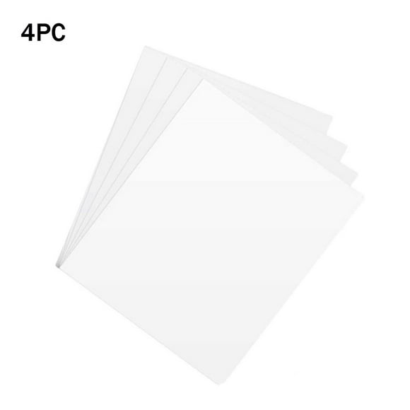 Transparent Puzzle Glue Sheets Set, 4/20 Pieces, Clear Adhesive for Puzzles, Ideal for Securing Jigsaw Pieces