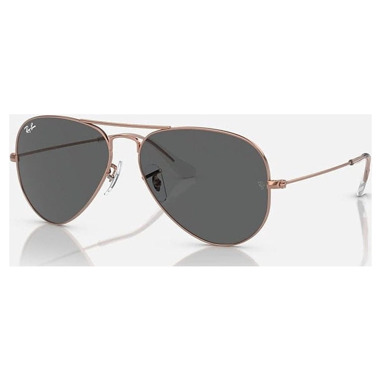 Ray Ban Dark Gray Aviator Unisex Sunglasses RB3025-9202B1-58  display picture 2