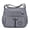 Grey, variant on Lightweight Travel Purse Women Crossbody Waterproof Nylon Multi Pocket Bag