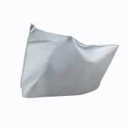 MMJ Motorcycle Cover All Season Waterproof UV Protection for Bike Scooter Outdoor Storage Gray 86.6x70.9x0.79in
