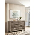 thumbnail image 2 of Kauffman 6-drawer Dresser Washed Taupe, 2 of 10
