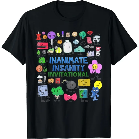 Creator Ink Inanimate Insanity Funny Meme Black And White Shirt, for men & women up to 5XL