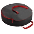 thumbnail image 5 of Tuvgenk Wreath Storage Bag Water Resistant Durable Black Storage Bags Zipper Practical Multifunction for Home Use, 5 of 5