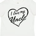 thumbnail image 4 of Inktastic I Love My Uncle in Black Chalk Heart Boys or Girls Toddler T-Shirt, 4 of 5