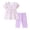 Purple, variant on mgoYE Toddler Girl Outfits 5t Toddler Girls Summer Clothes Infant Sleeveless Tank Top Shirt Pants Set Kids Striped Ruffles Outfits(Purple,5 Years)