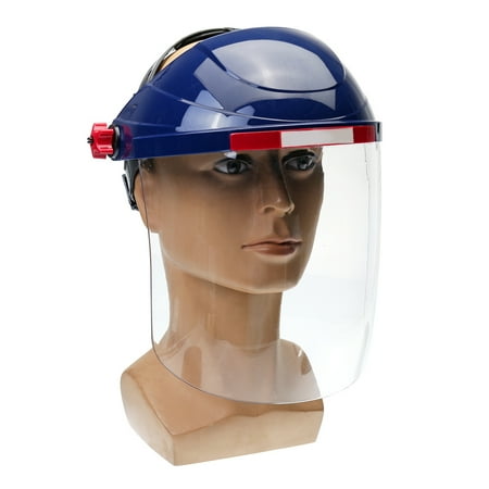 Grinding Shield - Bestller Grinding Protection Safety Fac e Shield Headgear Clear Glasses Mask Face Protection