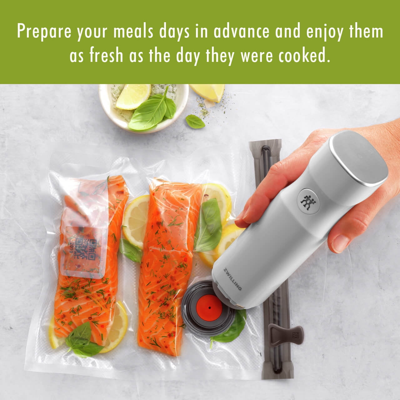 ZWILLING, Handheld Vacuum Sealer, Fresh & Save, Cordless, Food