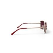 bebe Women's Rx'able Fashion Sunglasses, BBOS2000, Rose Gold, 55-16-140, with Case