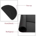 thumbnail image 4 of 3ft x 4.5ft Salon Mat for Hair Stylist, Barber Shop Salon Chair Mats, 1/2" Thick Comfort Anti-Fatigue Floor Mat, Round, 4 of 17