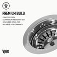 thumbnail image 5 of VIGO Kitchen Sink Strainer in Chrome, 5 of 7