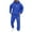 Blue, variant on Men's Big and Tall Workout Gym Sweatsuits Paris Print Hoodie and Sweatpants 2 Piece Set Athletic Winter Sport Sweatsuits Jogging Sweat Suits Lounge Outfit