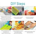 thumbnail image 6 of DIY 5D Diamond Painting Kit Adult Diamond Painting "Reading Book Cat" Full Diamond Crystal Rhinestone Embroidery Craft Kit Home Wall Decor Gift, 6 of 7