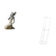 thumbnail image 5 of Estatua De Dama Tribal Africana Hecha A Mano, Adorno De Resina Y Mesa Auxiliar De Acrílico Transparente Para Sala De Estudio, Oficina, Balcón, Decoración Multiusos, Pieza De Arte, 5 of 8