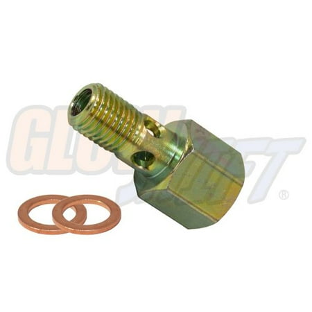 Pressure Bolt - GlowShift Fuel Pressure Banjo Bolt Adapter for 5.9L 24v Cummins