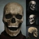 thumbnail image 2 of Máscara de látex para Halloween, máscara de Calavera, decoración de terror, máscara de calavera de cabeza completa, casco de mandíbula móvil, regalos, máscara de disfraz de fiesta Fivean unisex, 2 of 2