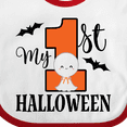 thumbnail image 4 of Inktastic First Halloween Baby Boys or Girls Baby Bib, 4 of 4
