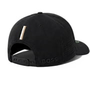 BOSS Black Performance Snapback Baseball Cap Breathable Adjustable Hat