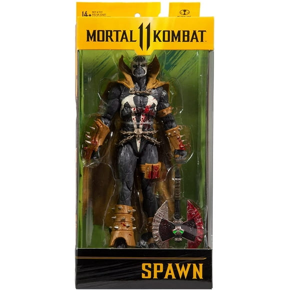 Mortal Kombat Figurine Articulée de 7 Pouces Vague 3 - Spawn Classique Sanglant