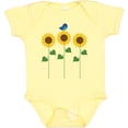 thumbnail image 3 of Inktastic Sunflower Garden and Bird Boys or Girls Baby Bodysuit, 3 of 5
