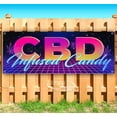 thumbnail image 1 of CBD Infused Candy 13 oz Vinyl Banner With Metal Grommets, 1 of 4