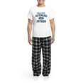 thumbnail image 5 of CafePress - World's Best Husband And Fath Men's Light Pajamas - Men's Light Loose Fit Cotton Pajama Set, 5 of 7