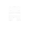 thumbnail image 4 of Better Display Cases Clear Acrylic Cricket Ball Wall Mounted Floating Shelf Bracket (SP227), 4 of 5