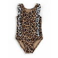 thumbnail image 1 of Cheetah Bonita Baby and Toddler Magnetic One-Piece Ruffled, 1 of 4