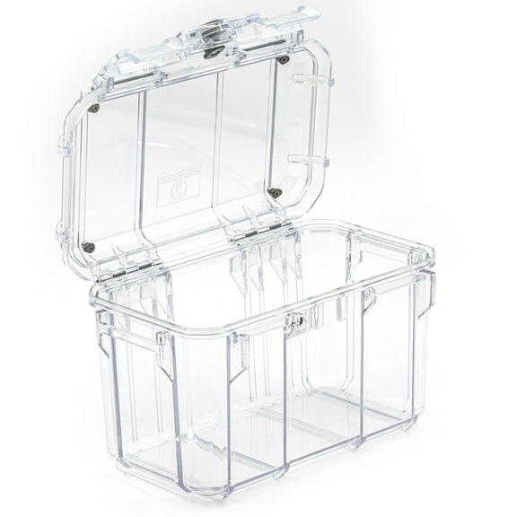 Seahorse 59 Portable Waterproof Dry Box Protective Case - Travel Safe / Mil Spec / IP67 Waterproof / USA Made - for Cameras, Ammunition, Rifle Ammo, Pistols, Smell Proof Box