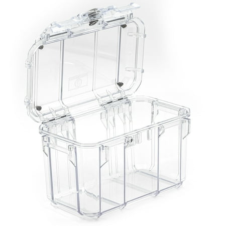 Seahorse 59 Portable Waterproof Dry Box Protective Case - Travel Safe / Mil Spec / IP67 Waterproof / USA Made - for Cameras Ammunition Rifle Ammo Pistols Smell Proof Box