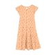 thumbnail image 5 of Vestido de verano para niña, de poliéster, con mangas cortas y cuello redondo, estampado de corazón, bolsillos en la cintura y capas., 5 of 5