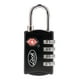 thumbnail image 1 of Candado Laminado Corto Lock Candado Maletero Negro Tsa 40 Mm 54CA, 1 of 2