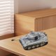 thumbnail image 1 of Modelo de tanque a escala 1/72, colección realista, regalo para niños, recuerdos de fiesta portátiles, adorno de escritorio para niñas, gris,, 1 of 8