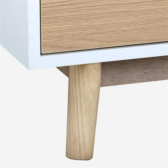 Yaheetech Modern Coffee Table End Cabinet With Drawers Solid Yaheetech Modern Coffee Table End Cabinet With Drawers Solid Wood Legs Com